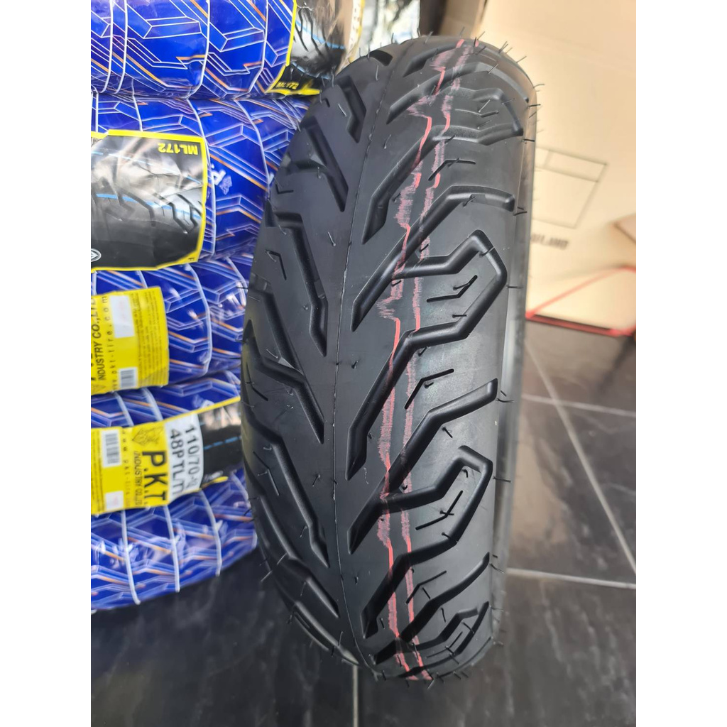 ยางนอก pkt ล้อหน้า/ล้อหลัง (ไม่ใช้ยางใน) ML172( 110/70-12, 120/70-12, 130/70-12, 140/70-12 150/70)