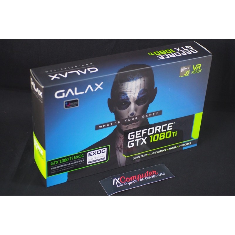 การ์ดจอ Galax Gtx 1080ti  No Box