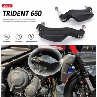 กรอบป้องกันเครื่องยนต์ ป้องกันการชน ป้องกันการกระแทก สําหรับ Triumph Trident660 21-23