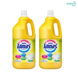 [แพ็ค2] ไฮเตอร์ น้ำยาซักผ้าขาว สีเหลือง กลิ่นเฟรช 2500 มล. Haiter Bleach Liquid Yellow 2500ml.