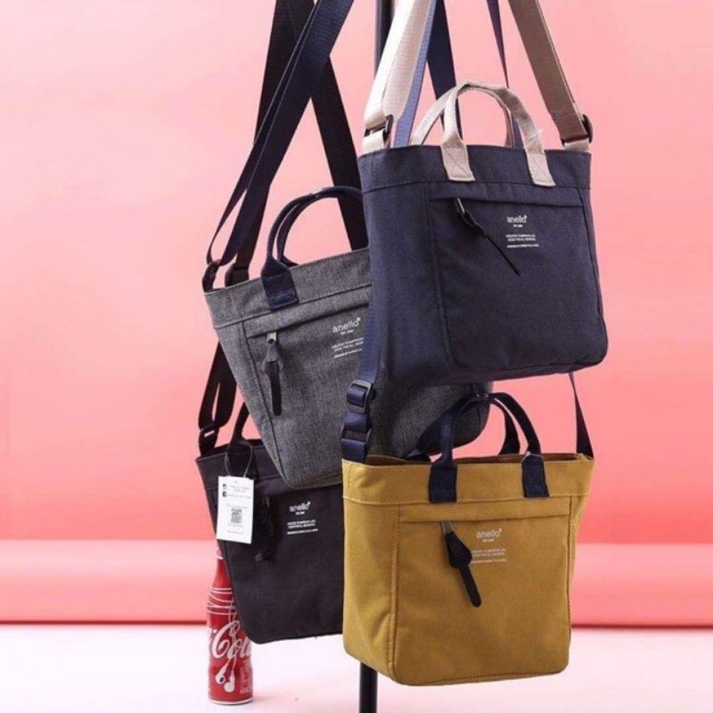 สั่งในไลฟ์ลด50% AT-C2292 โปร12.12 Anello​ Mini​ Shoulder​ (สินค้าของแท้) แถมฟรีพวงกุญแจ​