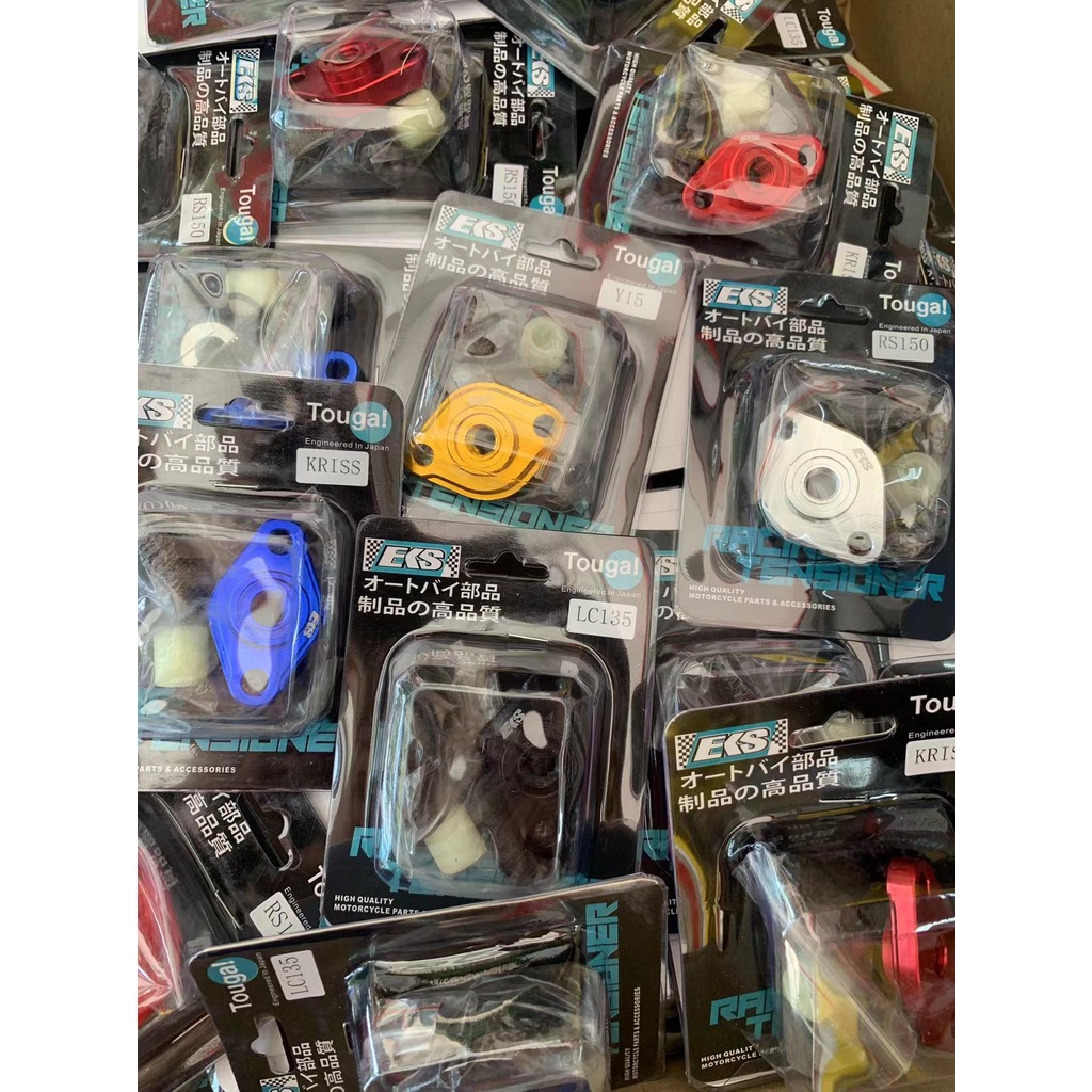 EKS RACING TENSIONER MANUAL ADJUSTABLE LC135 Y15ZR RS150 WAVE 125 KRISS 110 135LC LC 15 RS 150 AJI E