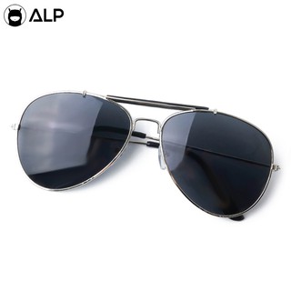 ALP Sunglasses แว่นกันแดด แถมผ้าเช็ดเลนส์ Aviator Style รุ่น 0027