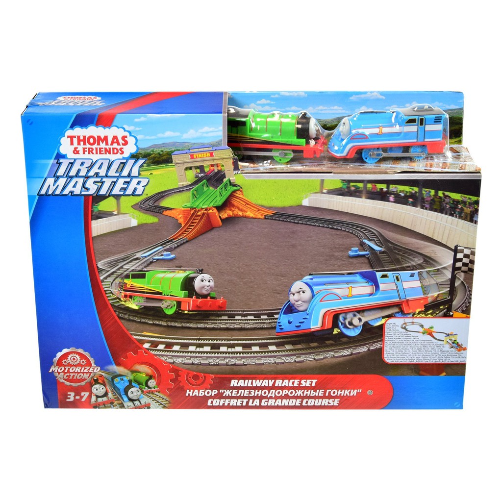 thomas railway race set