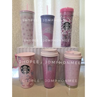 แก้วแสตนเลสและพลาสติก 2020 Starbucks Thailand Sakura Stainlessจ