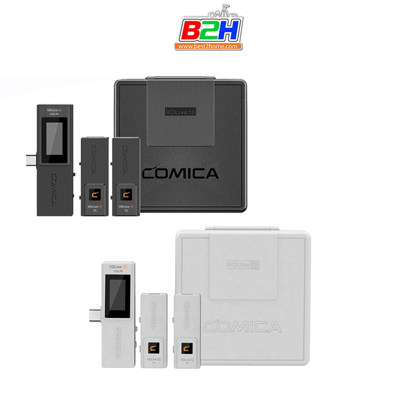 Microphone 2.4G Wireless ไมค์ไร้สาย Comica VDLIVE10  รับประกัน 3 เดือน