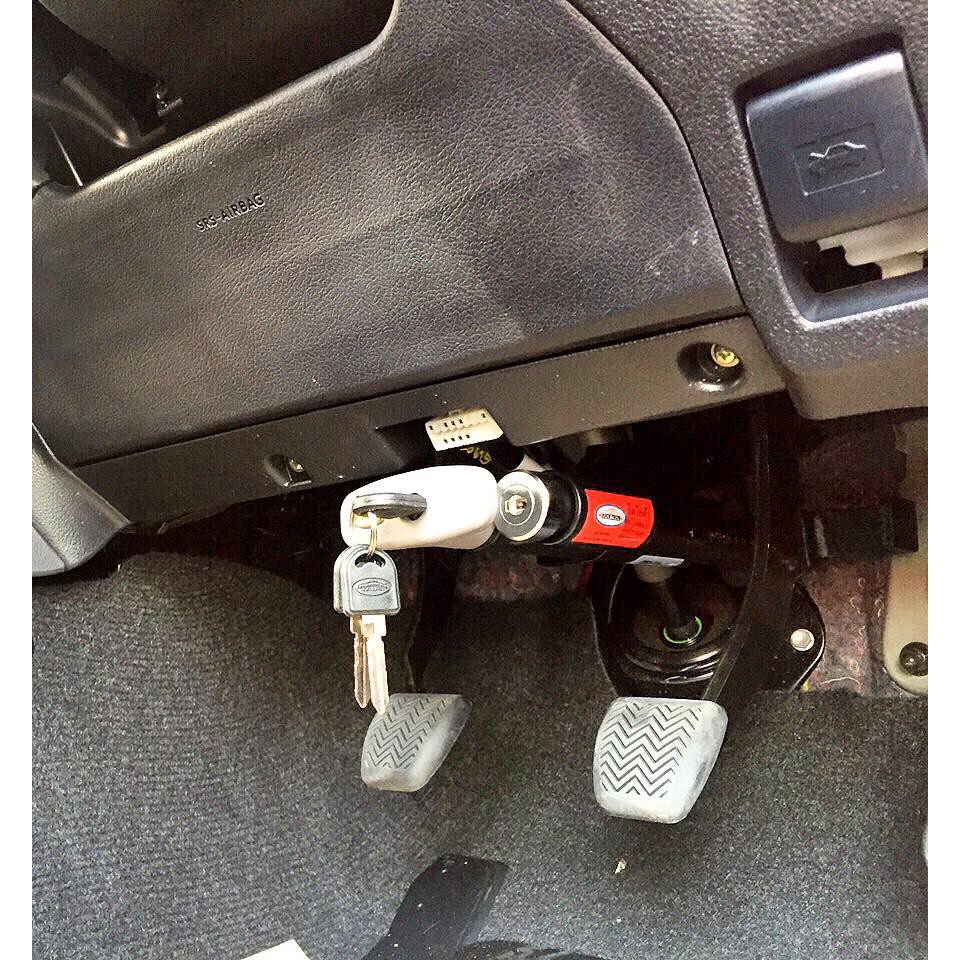 Locktech ล็อคเบรก-คลัช TOYOTA Yaris 2014-25, Vios 2013-25, Veloz 2022-25 (AP) รถกดปุ่มสตาร์ทเท่านั้น