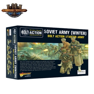 [พร้อมส่ง] WARLORD GAMES : SOVIET WINTER STARTER ARMY โมเดลจำลอง