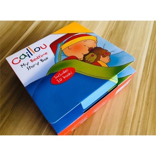 มีกล่อง Caillou My Bedtime Story Box มี 20 เล่ม หนังสือภาษาอังกฤษสำหรับเด็ก ปกอ่อน