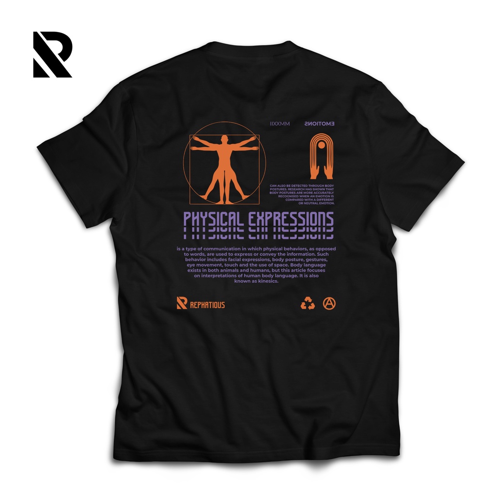 [HOT] เสื้อยืด Reptarious ""Expressions" สีดํา