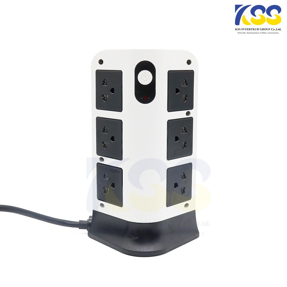 ปลั๊กไฟมาตรฐาน มอก. 3 เมตร VOX NV-T2112U ปลั๊กไฟ TOWER 11 รูปที่ 4