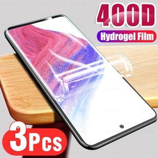 3PCS Hydrogel Protective soft Film Screen Protector For Samsung Galaxy A03s A13 A23 A33 A53 A73 A 03 23 33 53 73 A