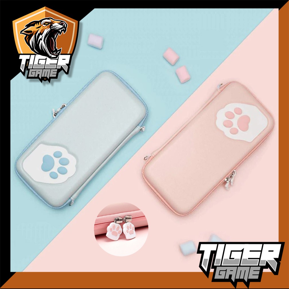 กระเป๋าใส่ Nintendo Switch ลายเท้าแมว (Nintendo Switch Bag)(กระเป๋า Nintendo Switch )(กระเป๋าใส่เครื่อง switch)
