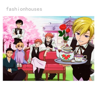 โปสเตอร์ ลายการ์ตูนอนิเมะ Ouran High School Host Club ขนาด 29x42 ซม. สําหรับตกแต่งบ้าน