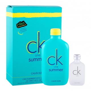 (ใหม่ล่าสุด 2020) Set Ck One Summer 2020 EDT 100 ml. + Ck One 15 ml.