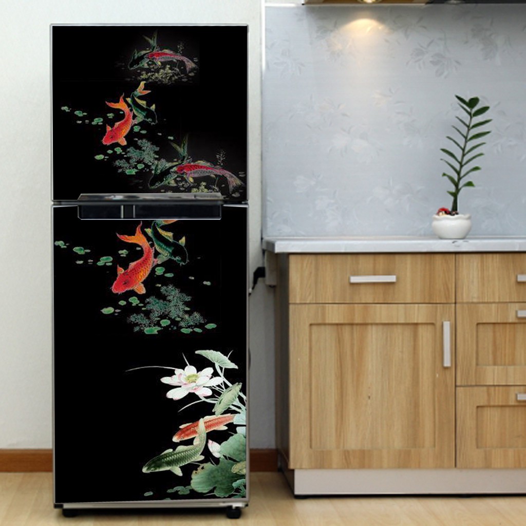 รูปลอกตกแต่งตู้เย็น Koi Fish 2