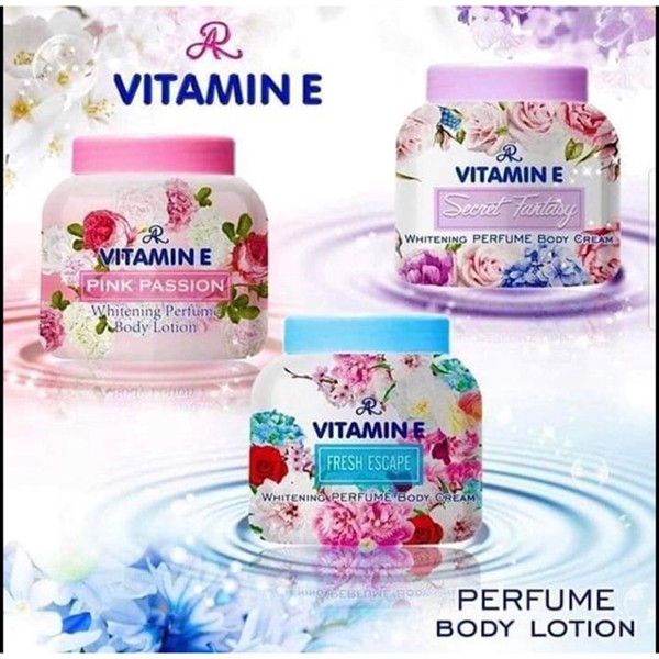 โลชั่น น้ำหอม เอ อาร์ AR vitamin e perfume body lotion