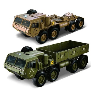 Upgraded Version HG HG-P802 M983 2.4G 8CH 1:12 8x8 US Army Military Truck RC Car Without Battery Charger - Khaki