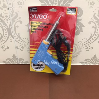 หัวบัดกรี หัวแร้ง  ไฟ 2 ระดับ 30-70 วัตต์ YUGO YG-209