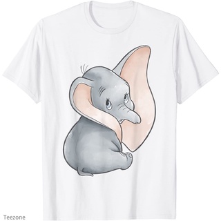 เสื้อยืด พิมพ์ลาย Dumbo เรียบง่าย