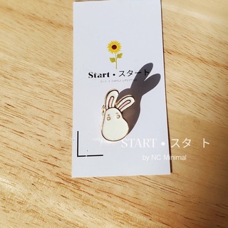 START • スタ−ト STB1016 Chubby Bunny Pins พร้อมส่ง เข็มกลัดติดเสื้อ เข็มกลัดน่ารักสไตล์เกาหลี ของขวัญ ของขวัญปีใหม่