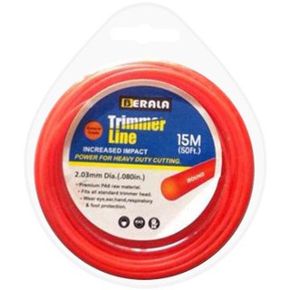 BERALA BRL-002 15M NYLON LINE เส้นเอ็น BERALA BRL-002 15 ม. อุปกรณ์เสริมเครื่องมือทำสวน เครื่องมือทำสวน สวนและอุปกรณ์ตกแ