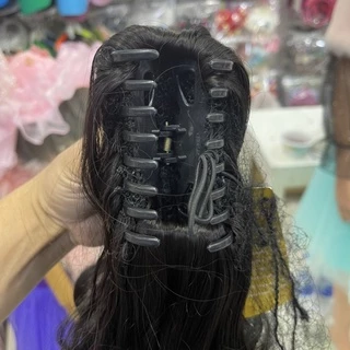 วิกหางม้าหนีบ💥 หางม้าหนีบลอนไหมนุ่ม สวย ดูเป็นธรรมชาติสุดๆ สินค้าจริงสวยมากค่ะส่งในไทย