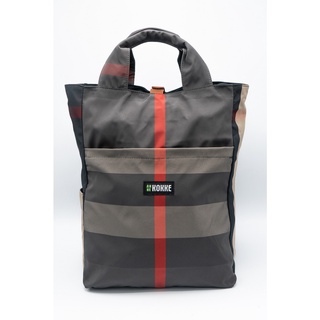 กระเป๋าสะพายโท้ด รุ่น Go Go Tote สี Scott Grey/Red By Anne Kokke