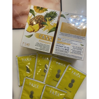 FAXX pineapple detox