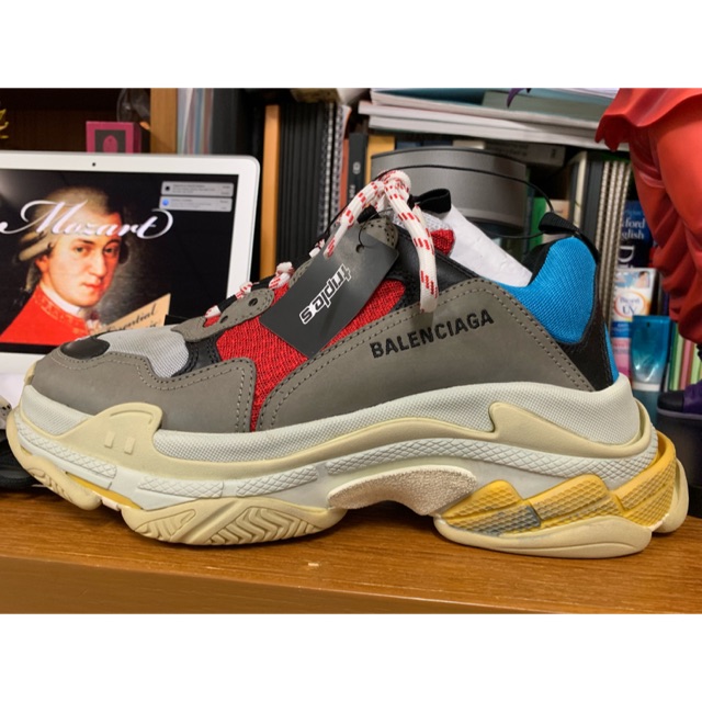 balenciaga triple s lego