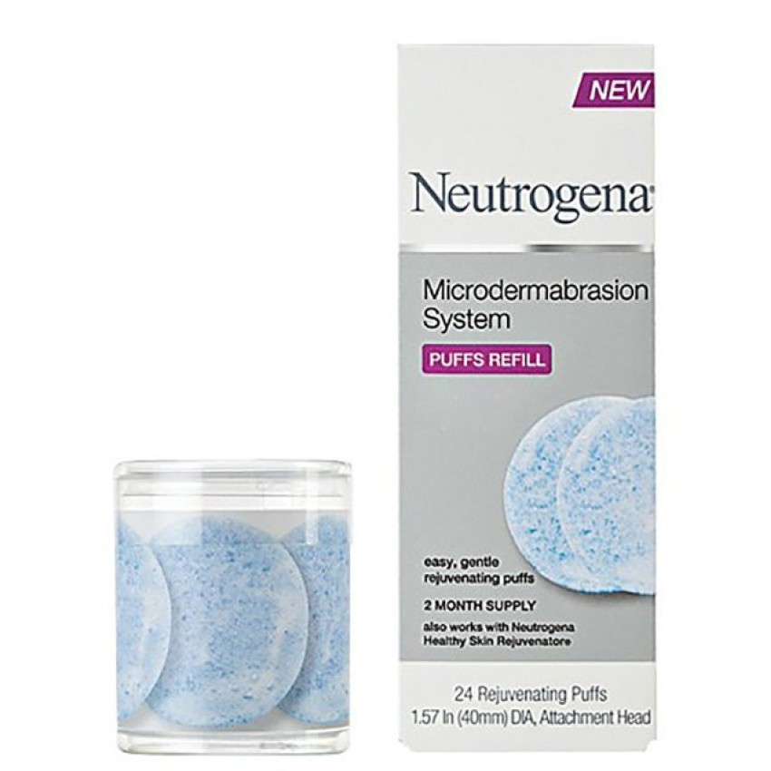 Neutrogena Microdermabrasion - Puffs Refill (24 แผ่น) ของแท้ USA