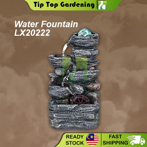 น้ําพุน้ํา Fairy Tale Series เครื่องประดับตกแต่งบ้าน Water Feature LX20222