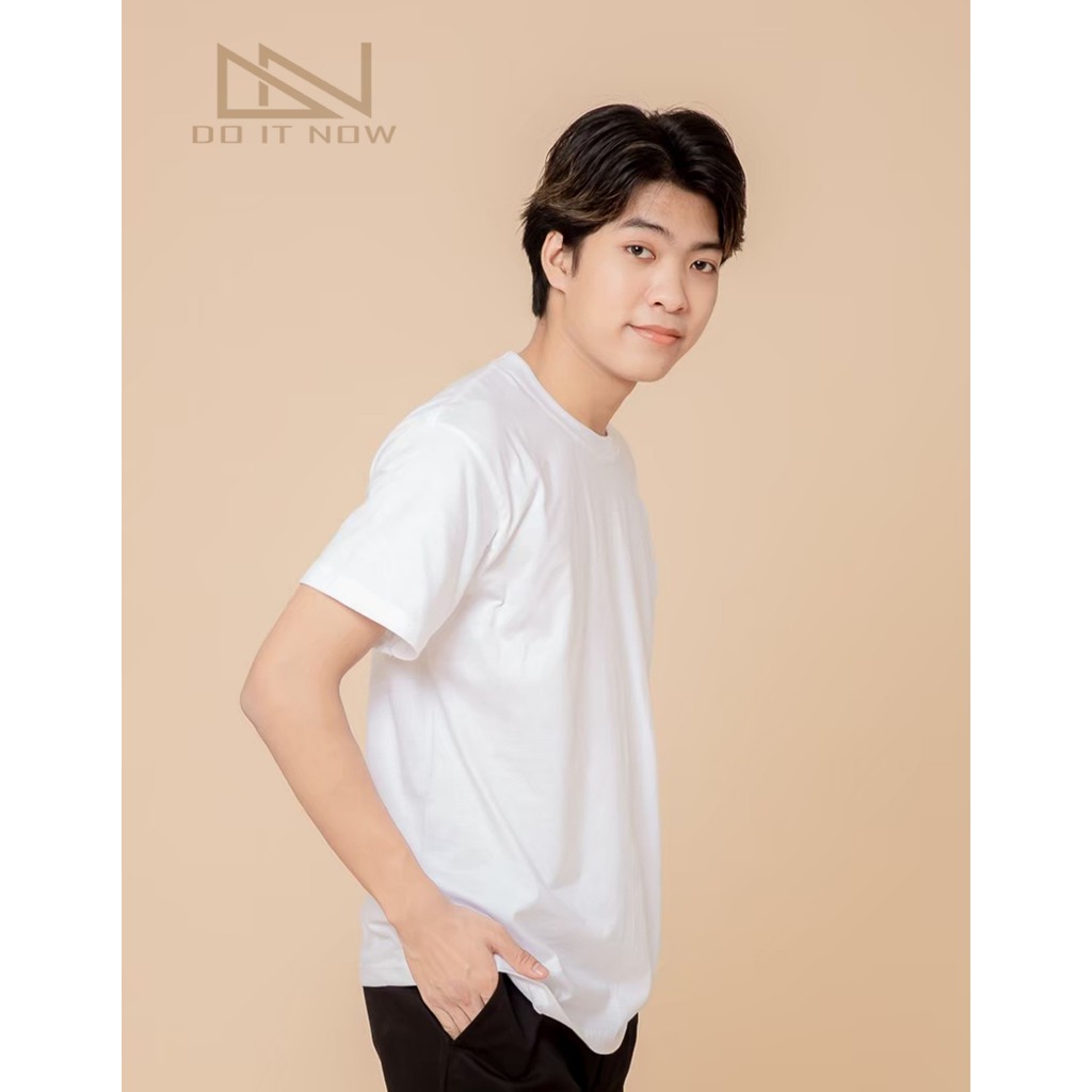 เสื้อคอกลมสีขาวBy Doitnow  สินค้าคุณภาพ จากแห่งผลิตโดยตรง!! #4