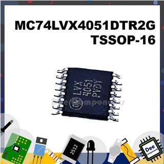 MC74LVX4051 Switch ICs TSSOP-16  2.5-6 V -55°C TO 125°C MC74LVX4051DTR2G onsemi / Fairchild 3-1-8