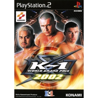 K-1 World Grand Prix 2002 (Japan) PS2 แผ่นเกมps2 แผ่นไรท์ เกมเพทู