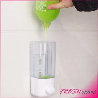 ที่กดสบู่เหลวติดกำแพง ติดตั้งง่าย อุปกรณ์ในห้องน้ำ soap dispenser
