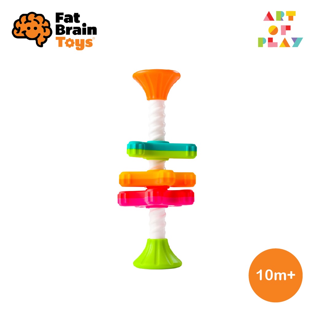 ของเล่นสำหรับอายุ 10 เดือนขึ้นไป - MiniSpinny- ของเล่น Sensory ฝึกพัฒนาการแบบพกพาจาก Fat Brain Toys