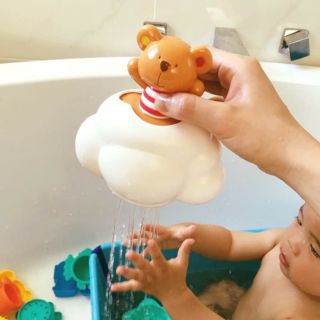 ของเล่นน้ำ หมีเมฆป๊อบอัพ Hape Pop-Up Teddy Shower Buddy