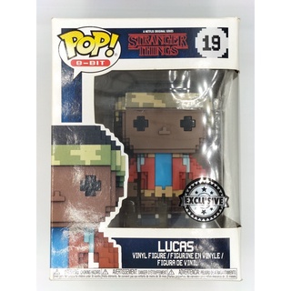 Funko Pop Stranger Things - Lucas [8 Bit] #19 (กล่องมีตำหนินิดหน่อย + กล่องเก่า)