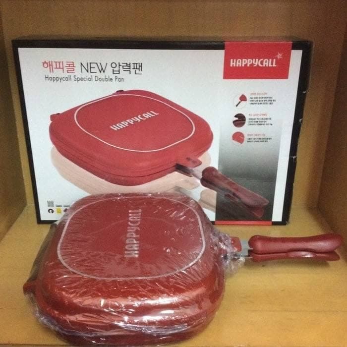 Double Pan Grill Pan BBQ Pan / Pan Happy Call Jumbo 32 CM Double Pan