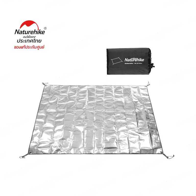 Naturehike Thailand เสื่อปูพื้นแบบอลูมิเนียมฟรอยด์ Multifunctional PE aluminum foil moisture-proof floor mat