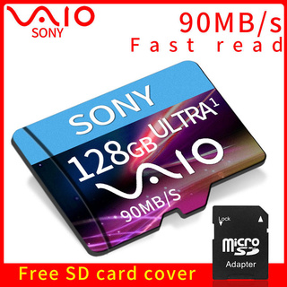 [ใส่ GOOD409 ลด 15%] SONY Memory Card 128GB 64GB 32GB Class10 Flash SD TF Card พร้อม SD Adapter