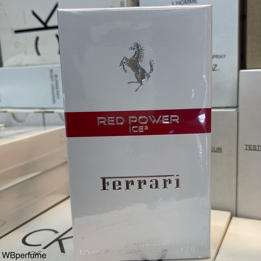 น้ำหอมแท้100% Ferrari Red Power Ice 3 EDT 125 ml.