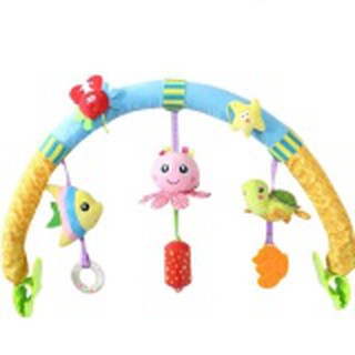 Happy Baby Multi-functional toys Clips -
โมบายติดรถเข็นลายปลาและเพื่อน