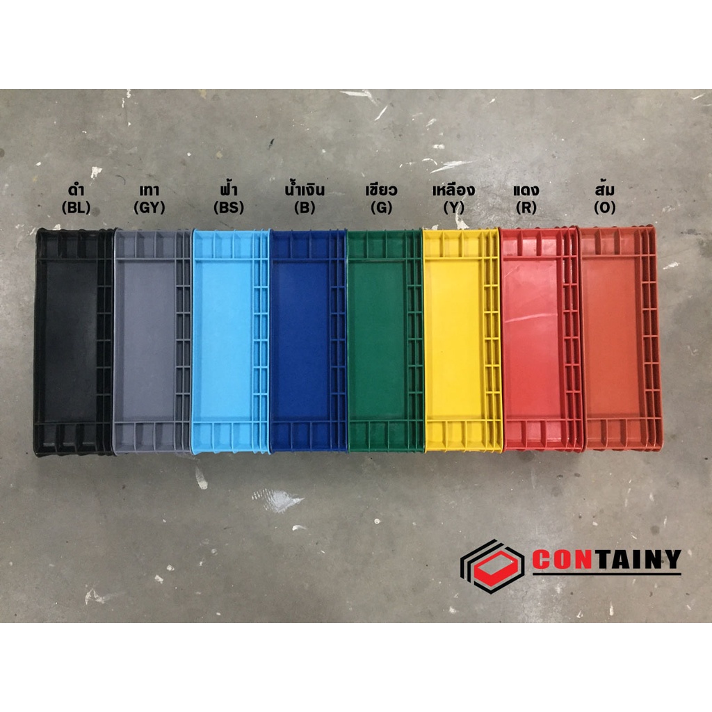 ลังพลาสติกทึบ รหัส BOX-362 ขนาด 33.3x67x19.5 ซม. ราคา ถูกที่สุด ดีลบีเคเค แกลเลอรีภาพที่ 6