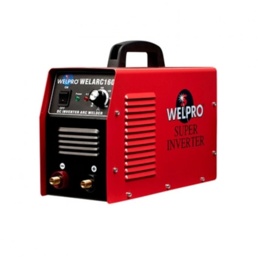 WELPROตู้เชื่อมอินเวอร์เตอร์หูหิ้ว160แอมป์ รุ่นWELARC160 -สีแดง