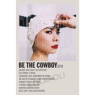 โปสเตอร์อัลบั้ม Be The Cowboy Mitski