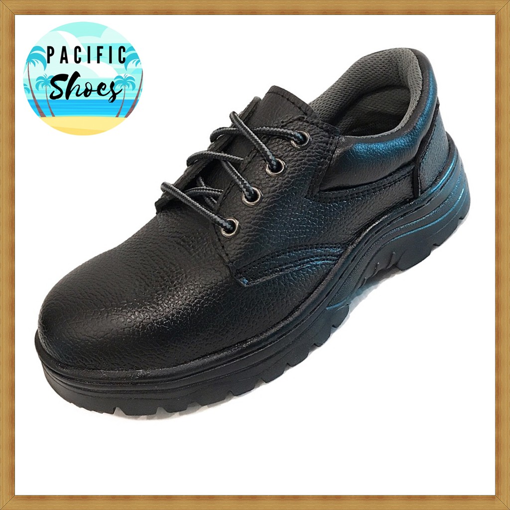 BINSIN รองเท้า safety รุ่น MM8888 สีดำ by Pacific Shoes