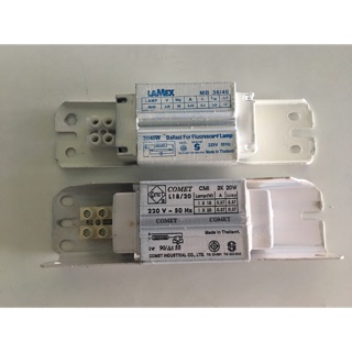 บัลลาส Ballast บาลาส สำหรับหลอดฟลูออเรสเซนซ์หรือหลอดนีออน 18w,36w 220v