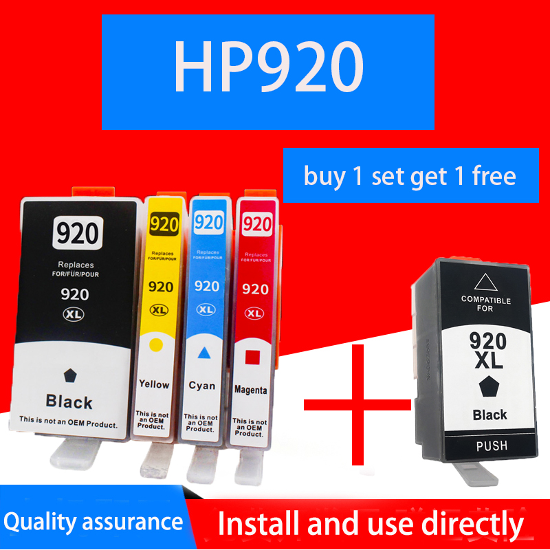 HP 920 920XL hp920 hp920xl BLACK AND COLOUR INK CARTRIDGE CD975AA,CD972AA,CD973AA,CD974AA
